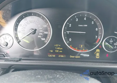 2011 BMW 535I из США, поврежденный, VIN WBAFR7C51BC605112